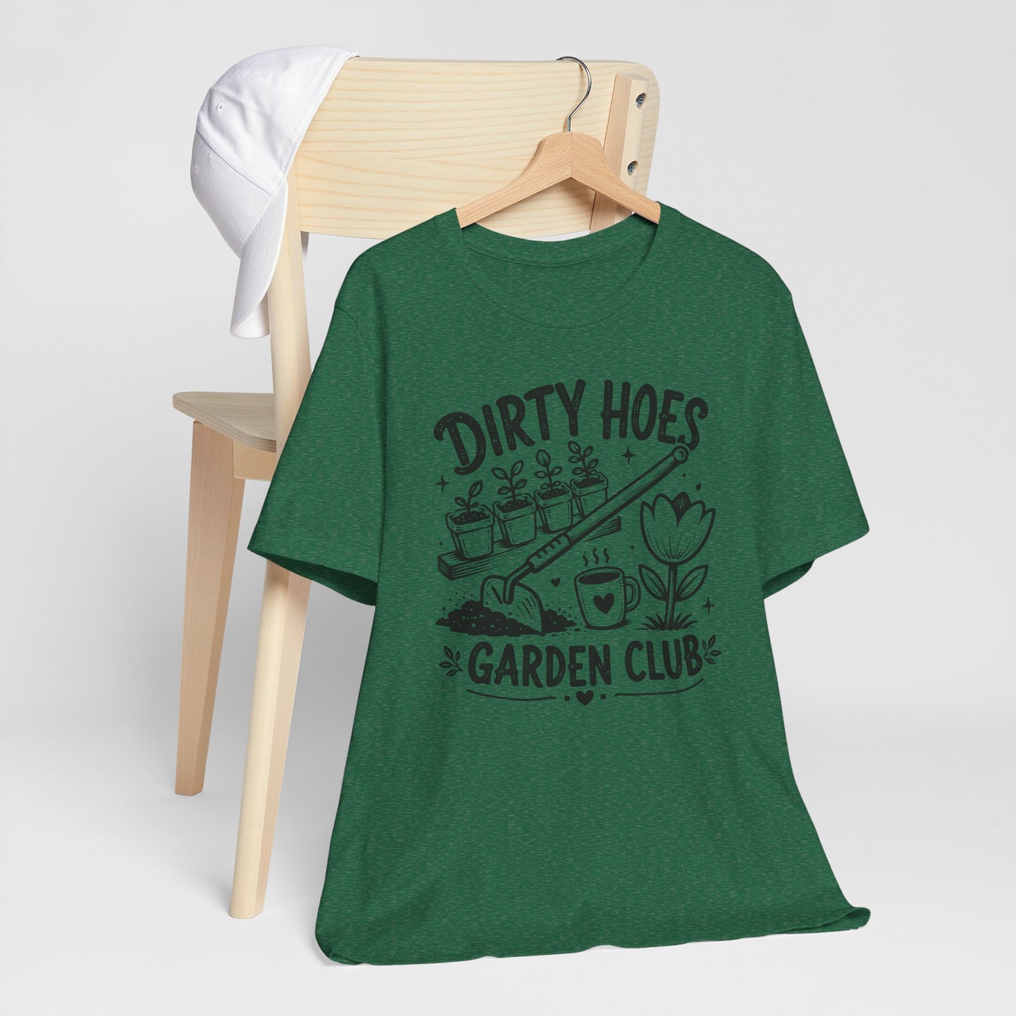 Dirty Hoes Garden Club Graphic Tee | Funny Gardening Shirt