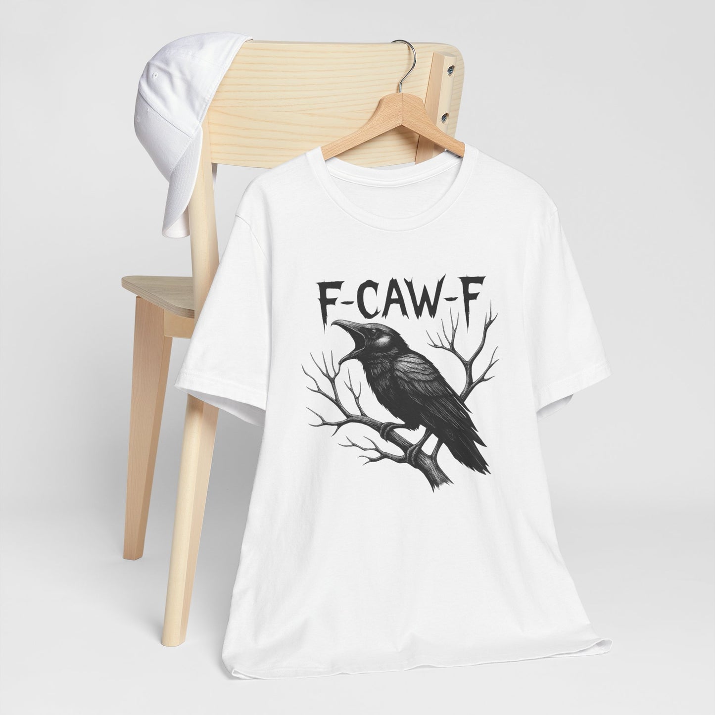 F-Caw-F Funny Graphic Tee – Playful Sarcastic Humor Shirt