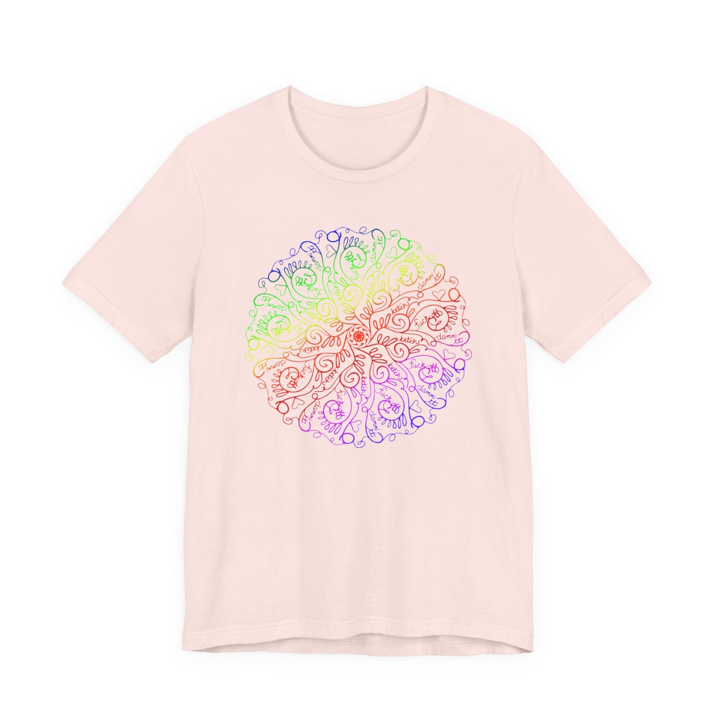 Hidden Message Rainbow Shirt – “If You Know You Know” Funny Graphic Tee for Women