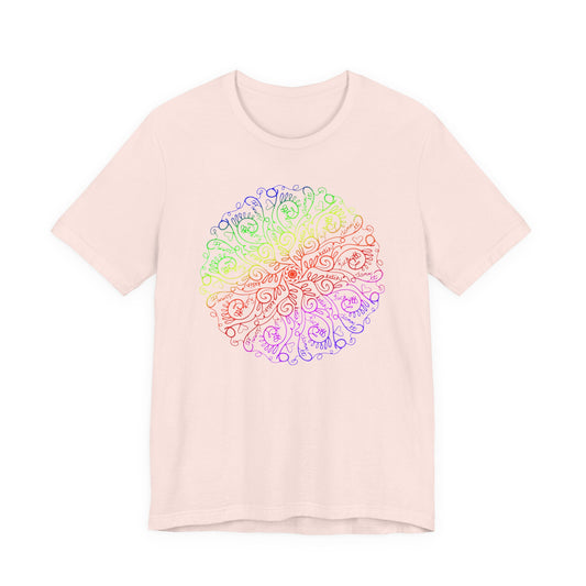 Hidden Message Rainbow Shirt – “If You Know You Know” Funny Graphic Tee for Women