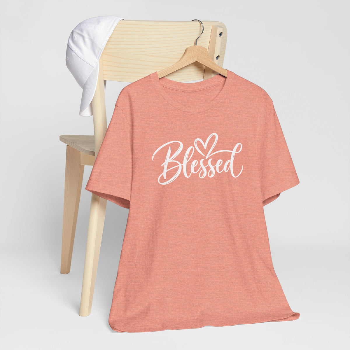 Blessed Heart Graphic Tee | Inspirational Women's Shirt