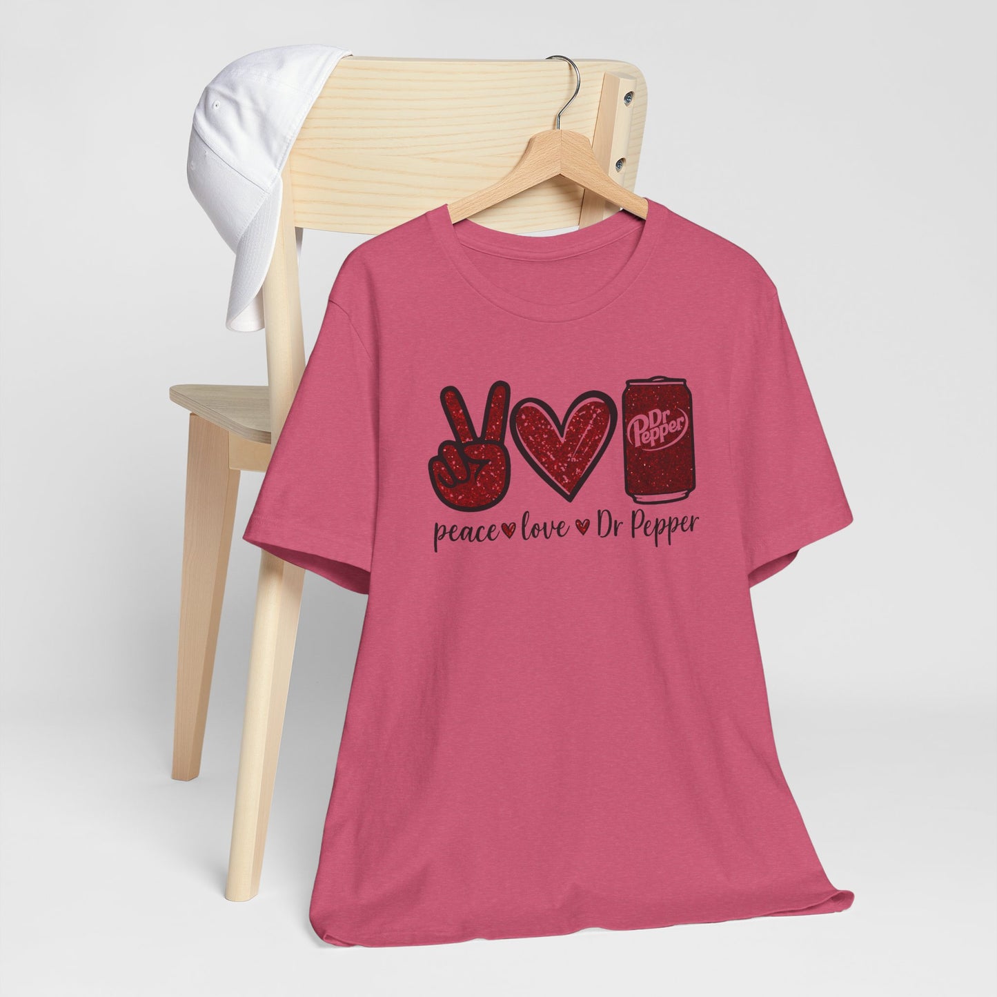 Peace Love Soda T-Shirt – Cute Graphic Tee for Soda Lovers