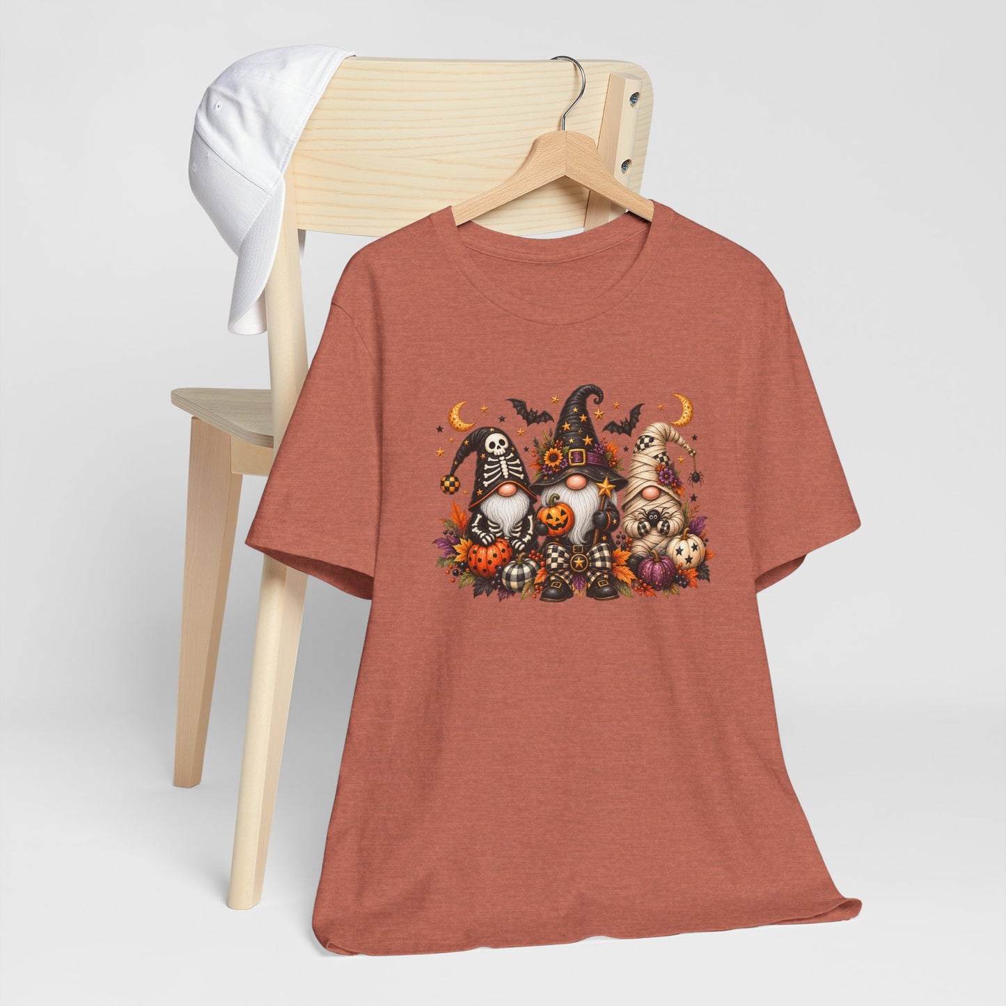 Spooky Halloween Gnome Trio Tee
