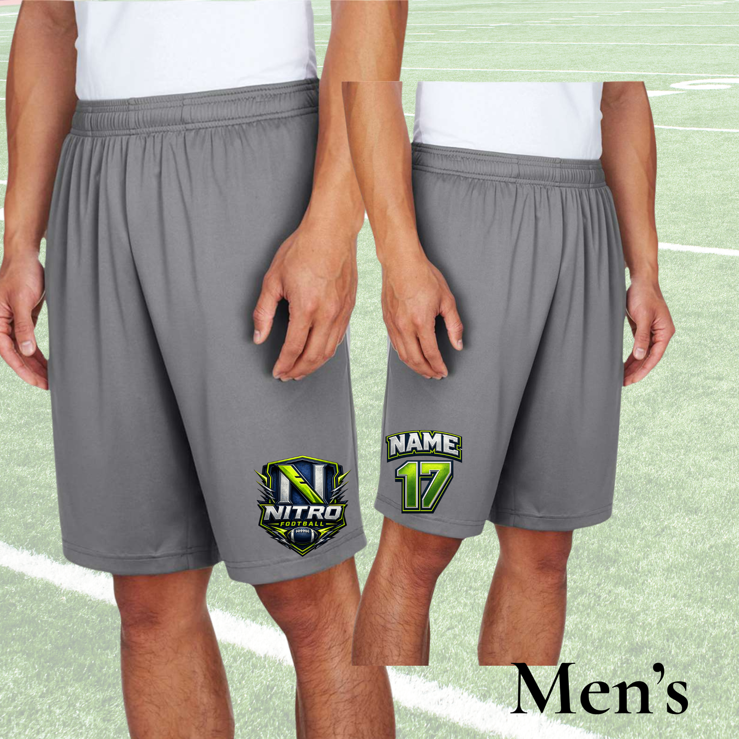Nitro Men’s Performance Shorts – Personalized