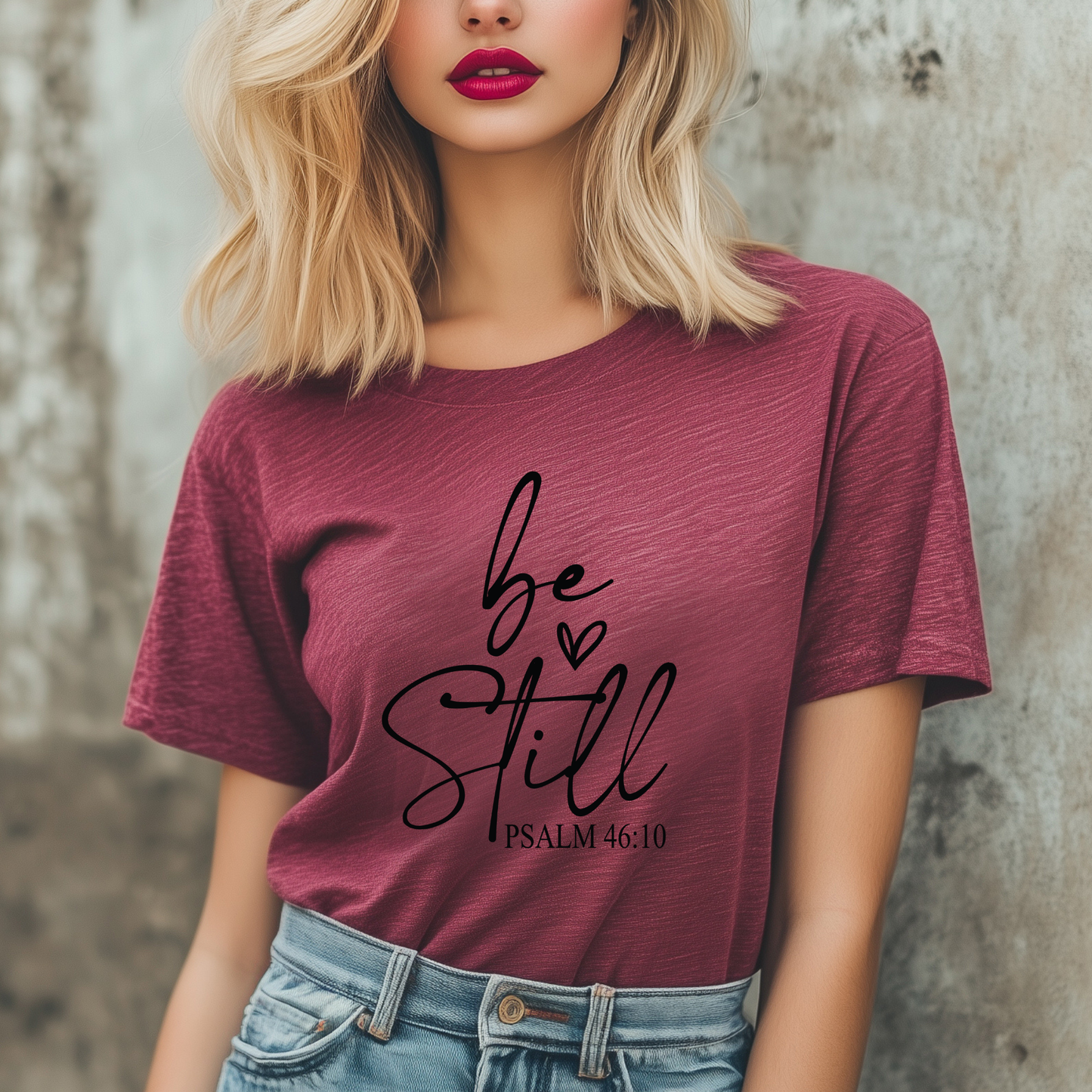 Be Still – Psalm 46:10 Faith Tee
