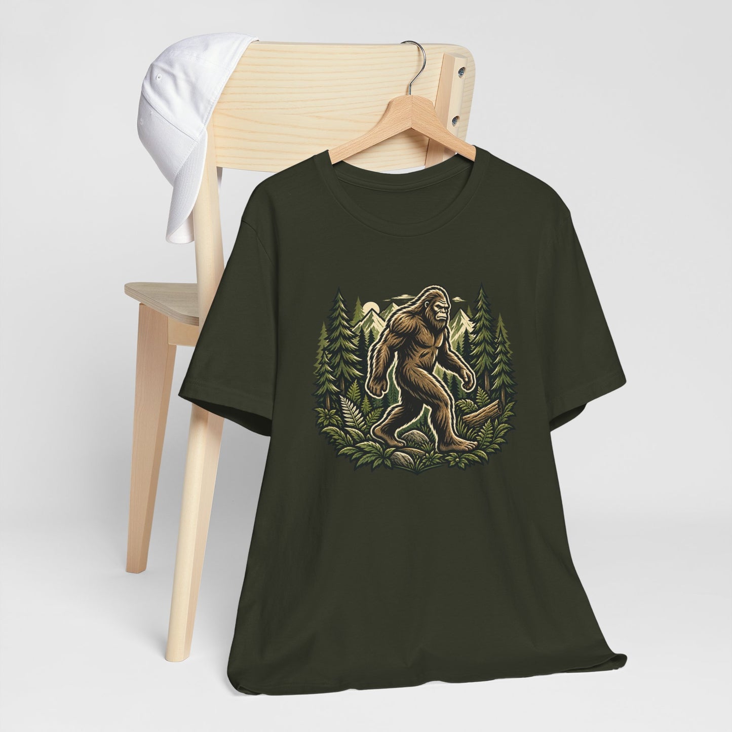 Bigfoot Mountain Adventure Tee | Sasquatch Graphic Shirt