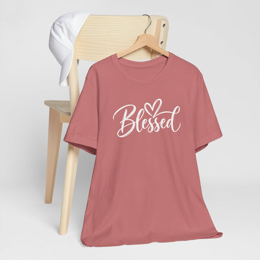 Blessed Heart Graphic Tee | Inspirational Women's Shirt