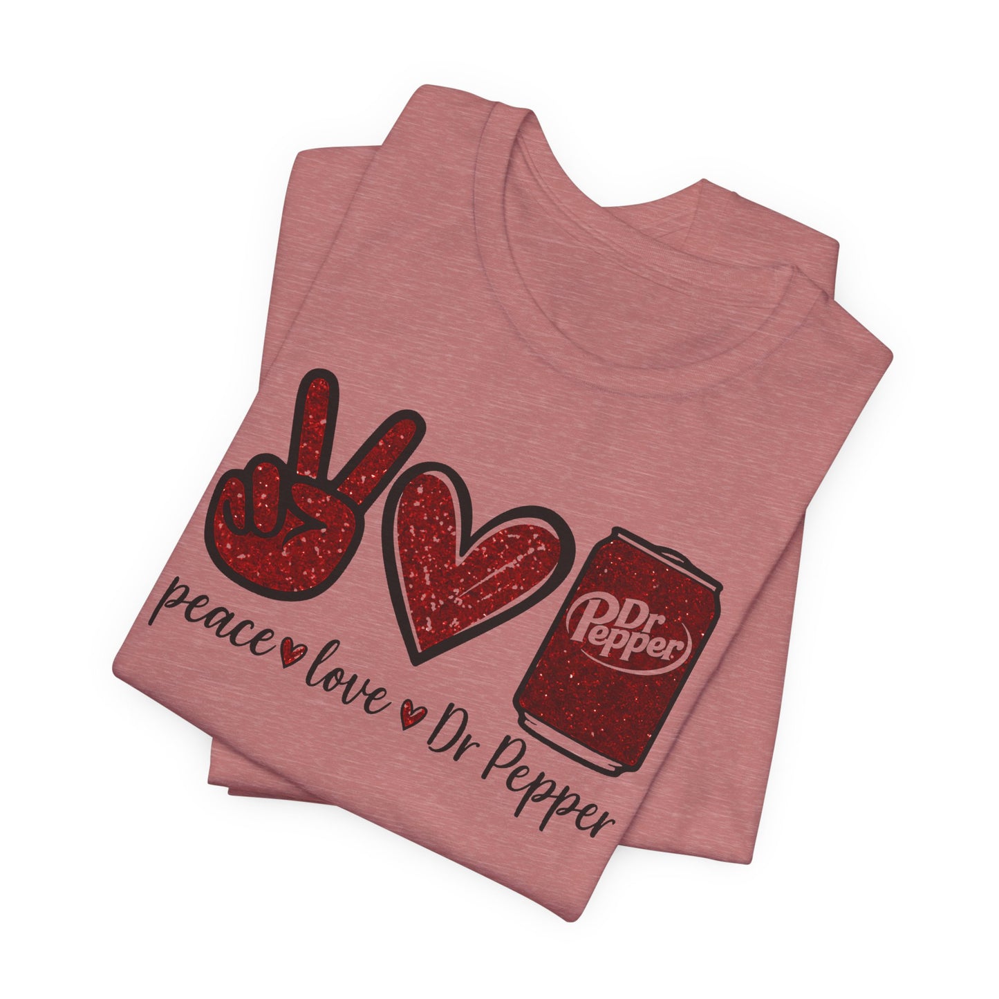 Peace Love Soda T-Shirt – Cute Graphic Tee for Soda Lovers