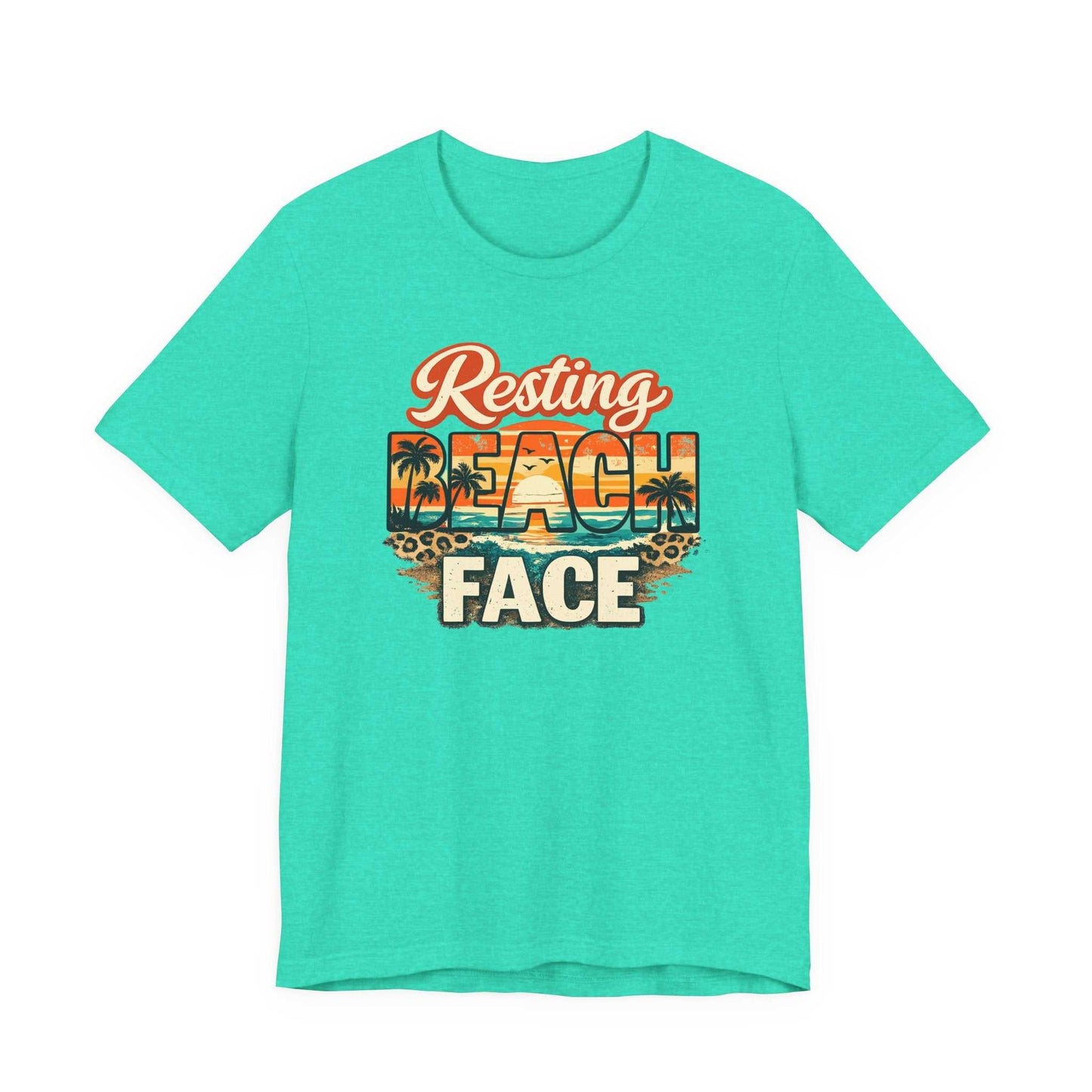 Unisex jersey short sleeve tee made of soft cotton with ribbed collar and tapered shoulders