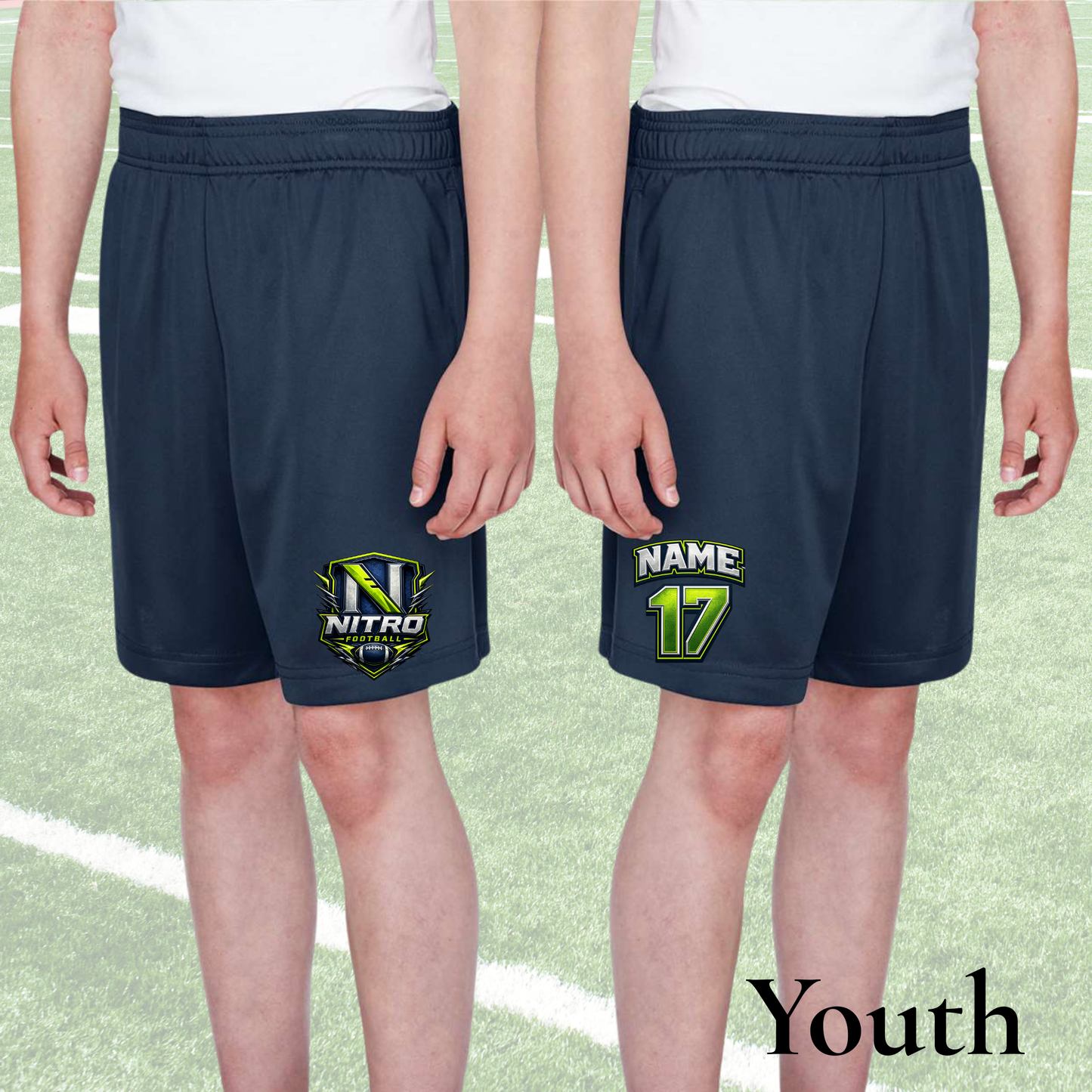 Nitro Youth Performance Shorts – Personalized