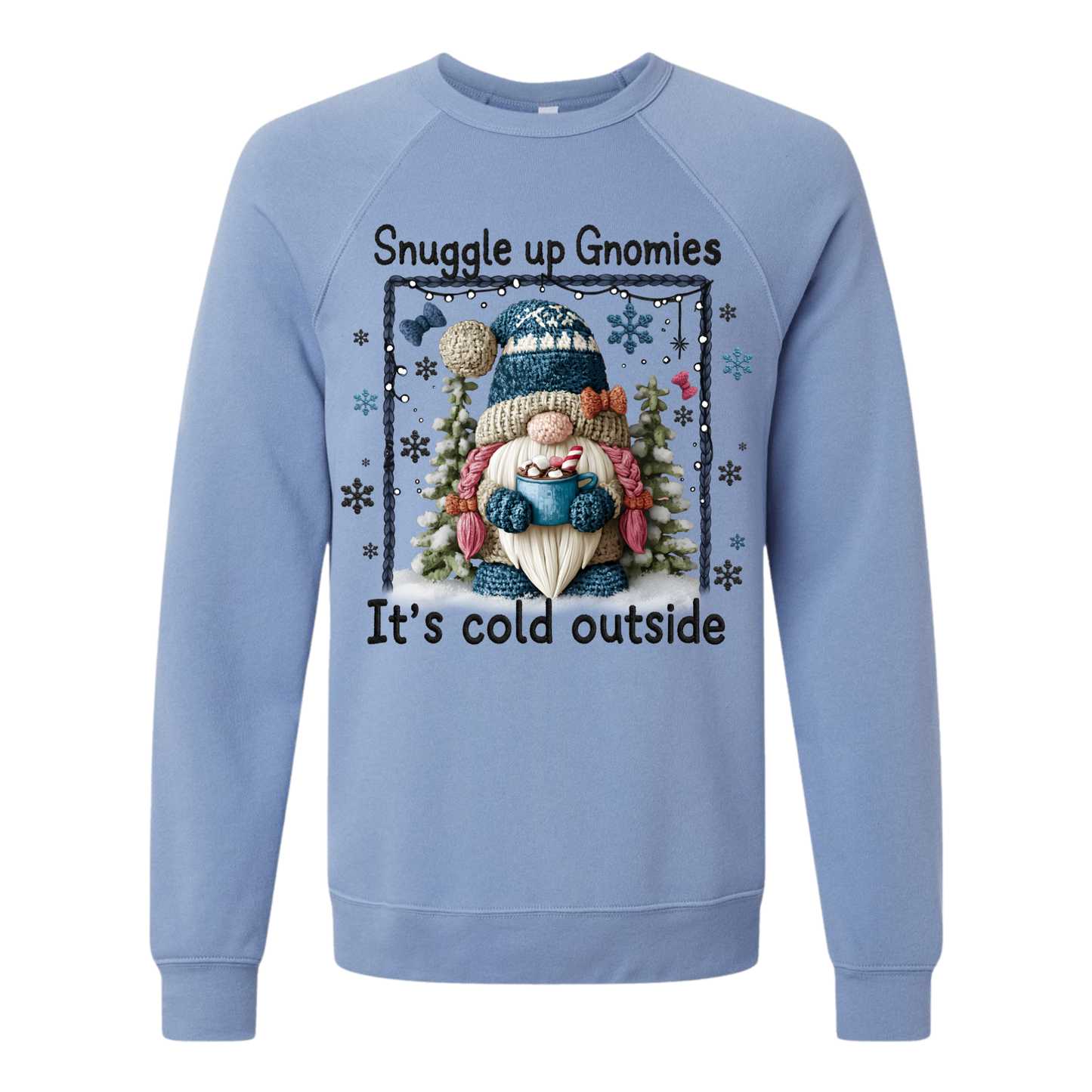 Cozy Gnome Winter Sweatshirt – Snuggle Up Season