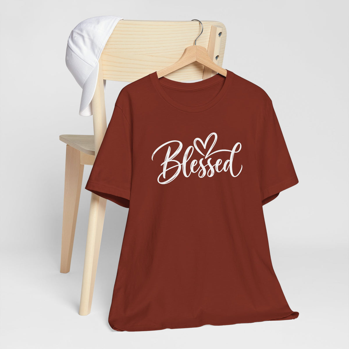 Blessed Heart Graphic Tee | Inspirational Women's Shirt