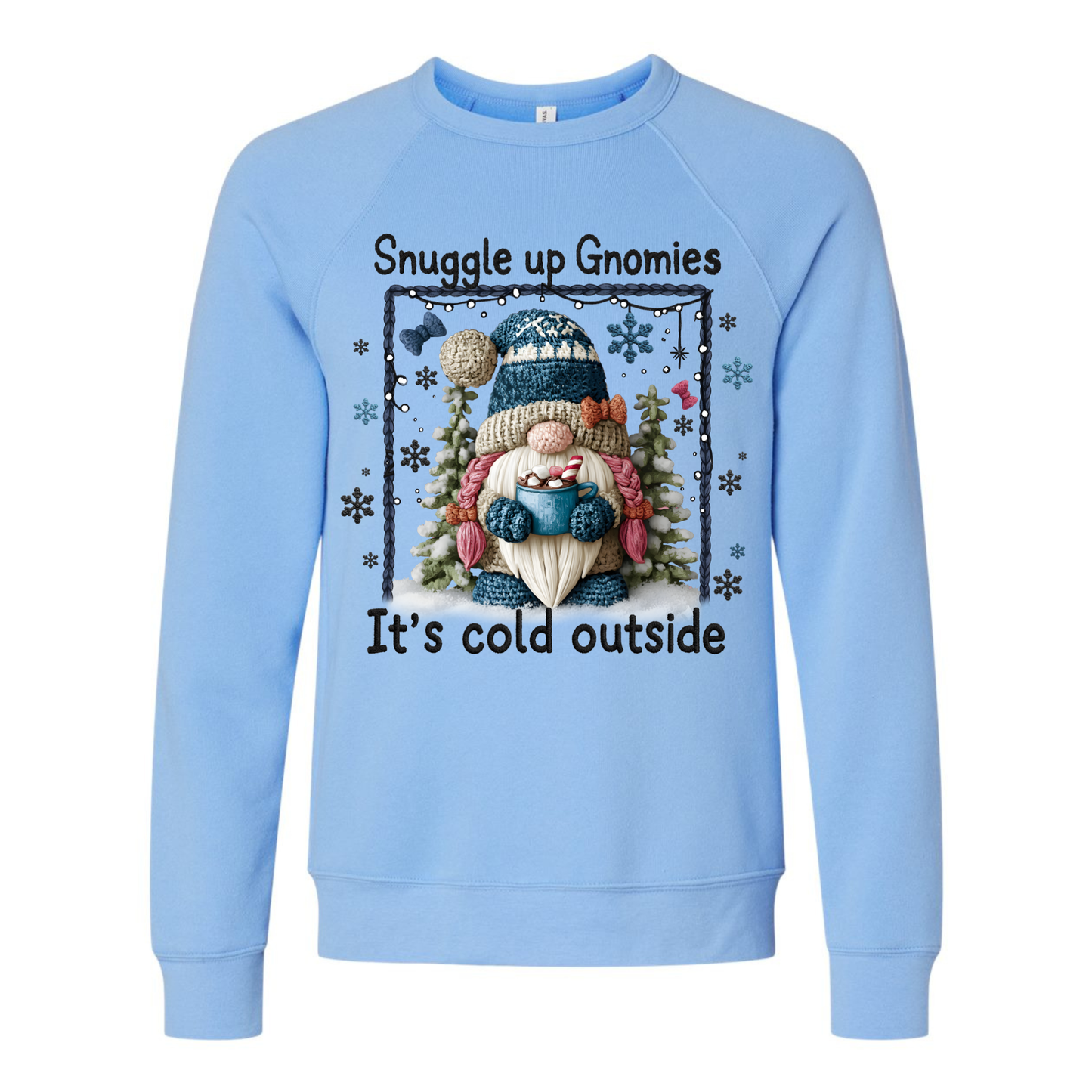 Cozy Gnome Winter Sweatshirt – Snuggle Up Season