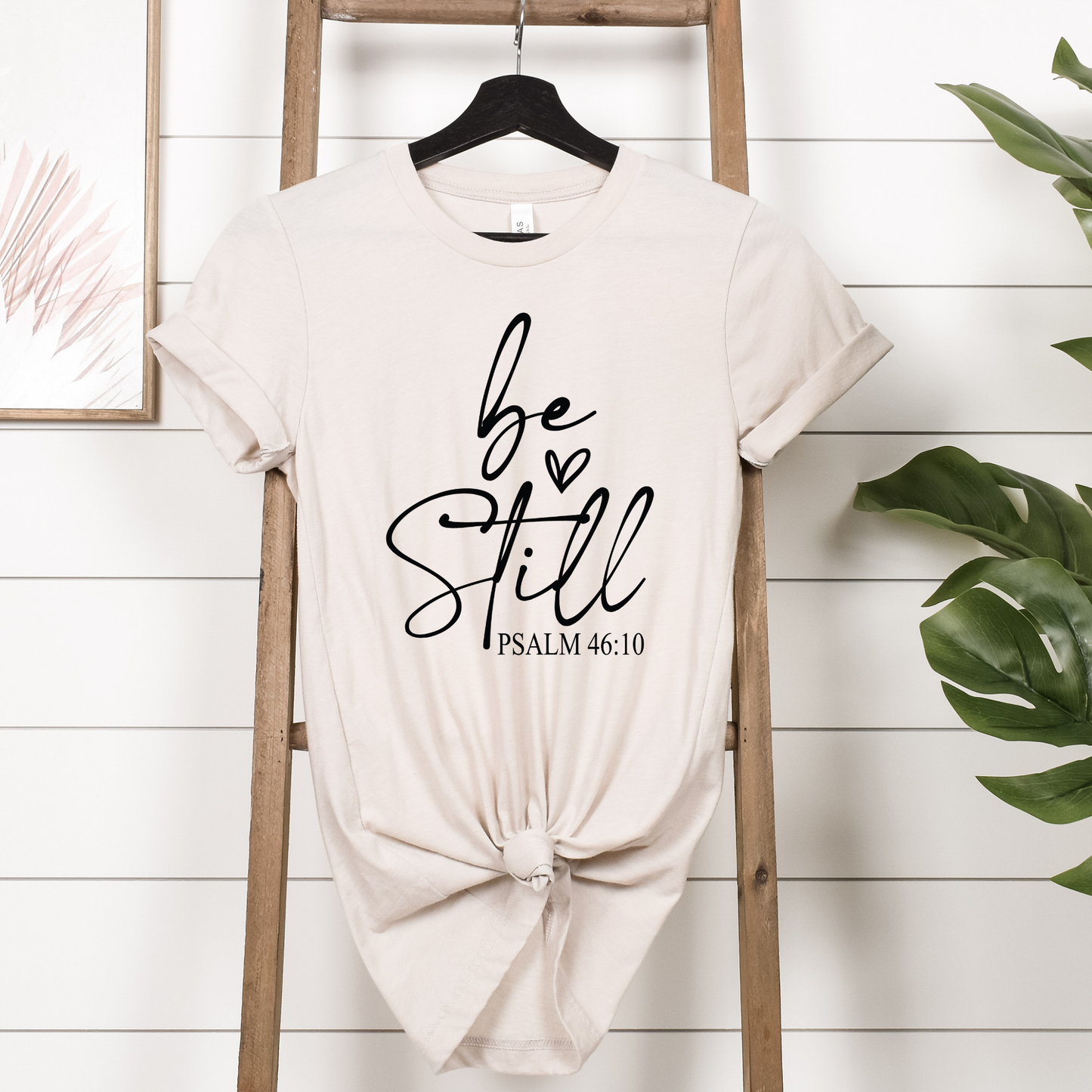 Be Still – Psalm 46:10 Faith Tee