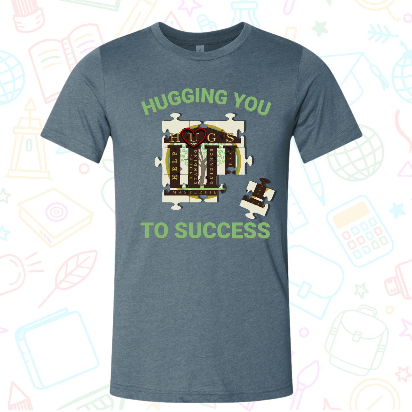 Hugging You To Success Crew Tee