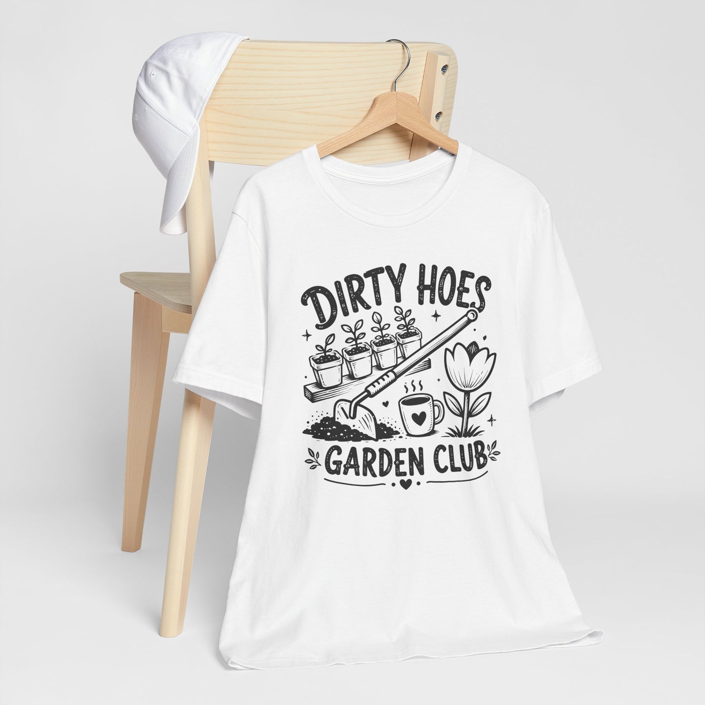 Dirty Hoes Garden Club Graphic Tee | Funny Gardening Shirt