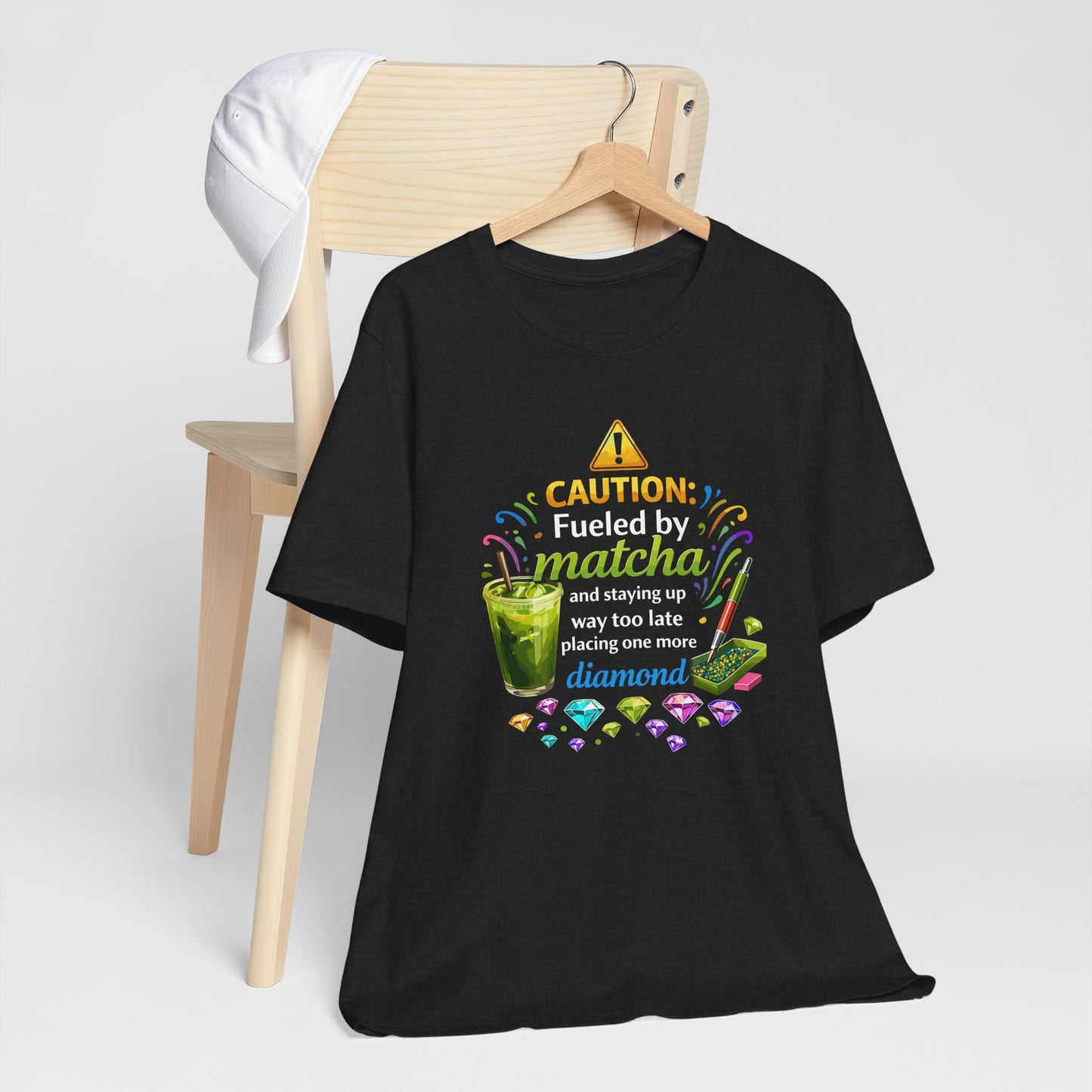 Matcha Gamer T‑Shirt — "Caution: Fueled by Matcha" Tee for Late‑Night Gamers