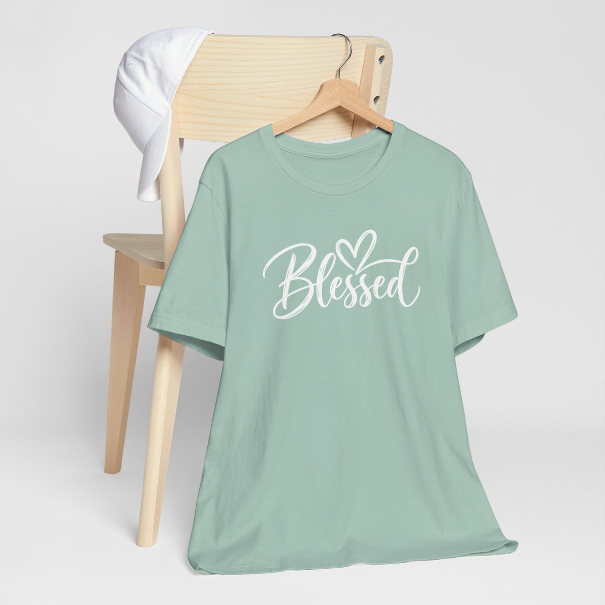 Blessed Heart Graphic Tee | Inspirational Women's Shirt