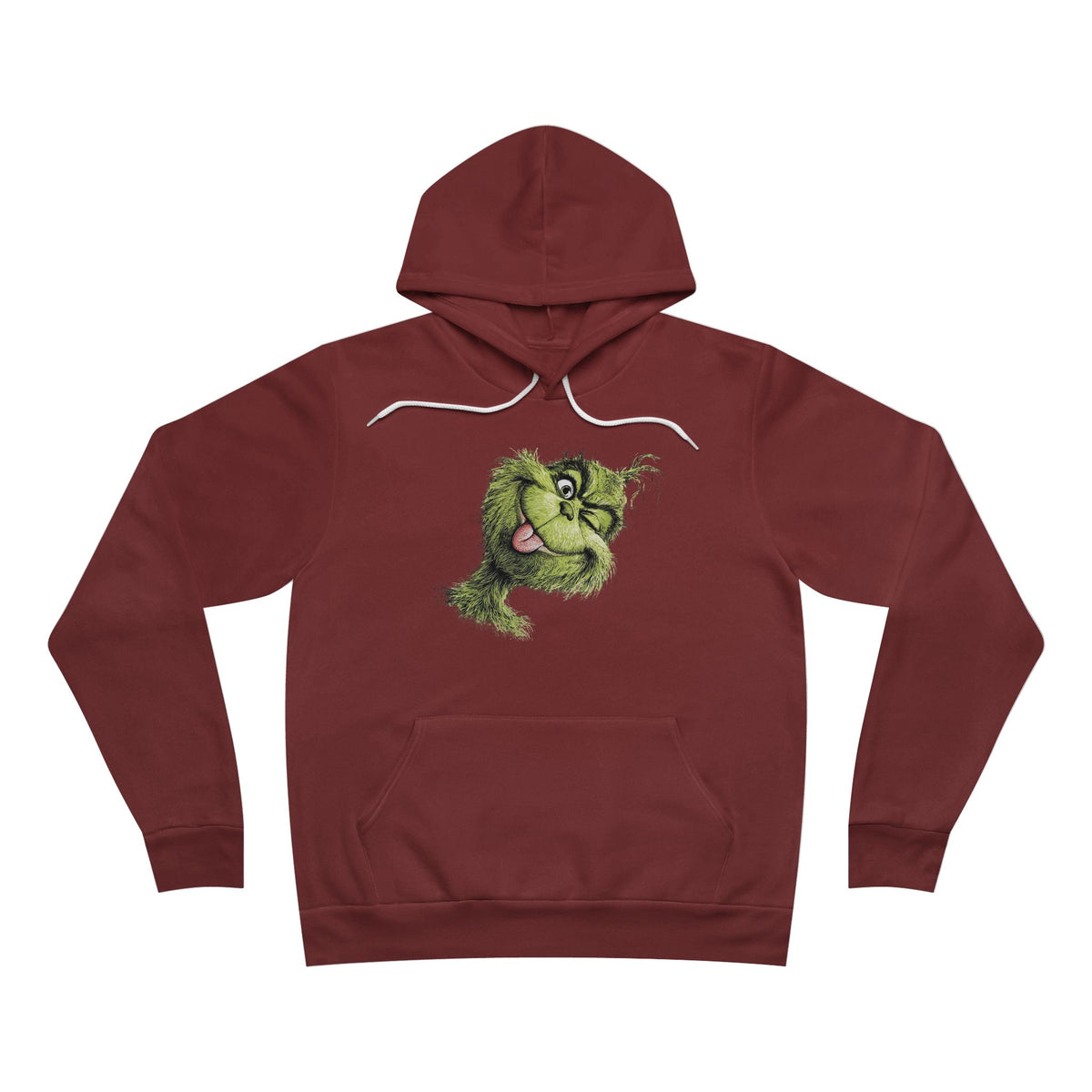 Resting Holiday Face Women’s Fleece Graphic Hoodie