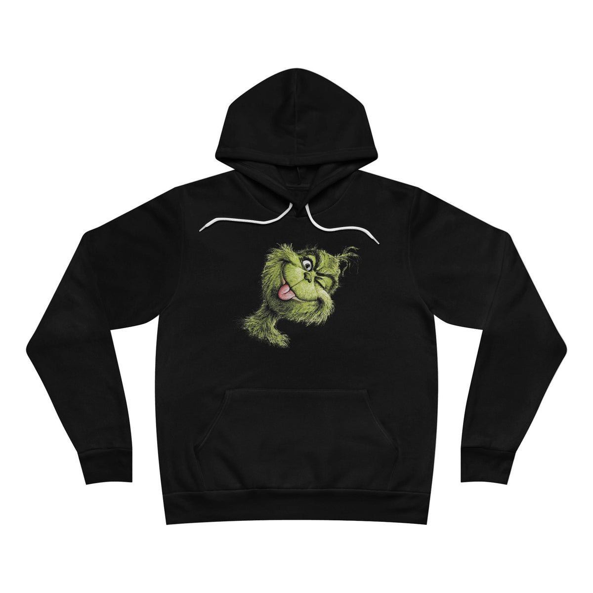 Resting Holiday Face Women’s Fleece Graphic Hoodie