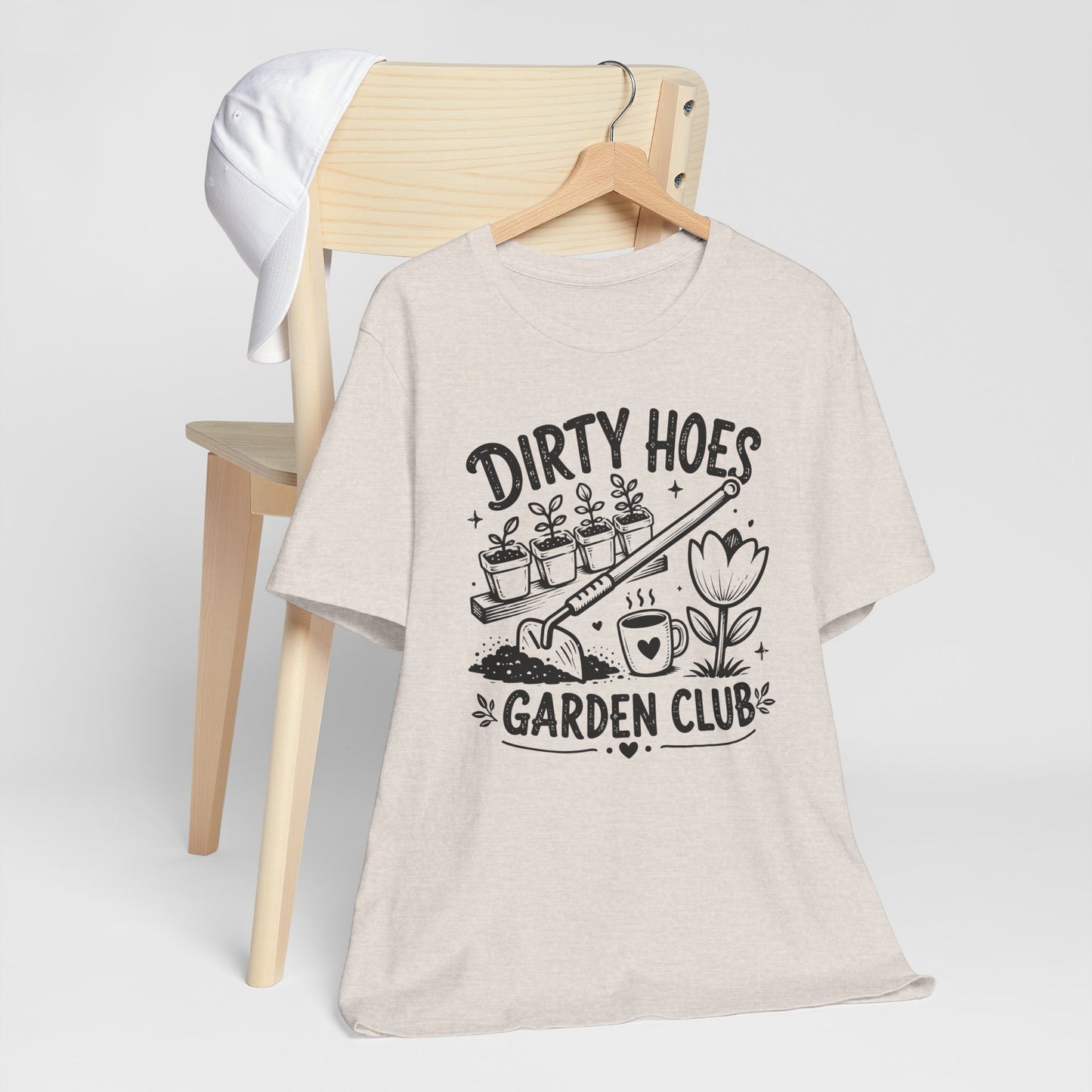 Dirty Hoes Garden Club Graphic Tee | Funny Gardening Shirt
