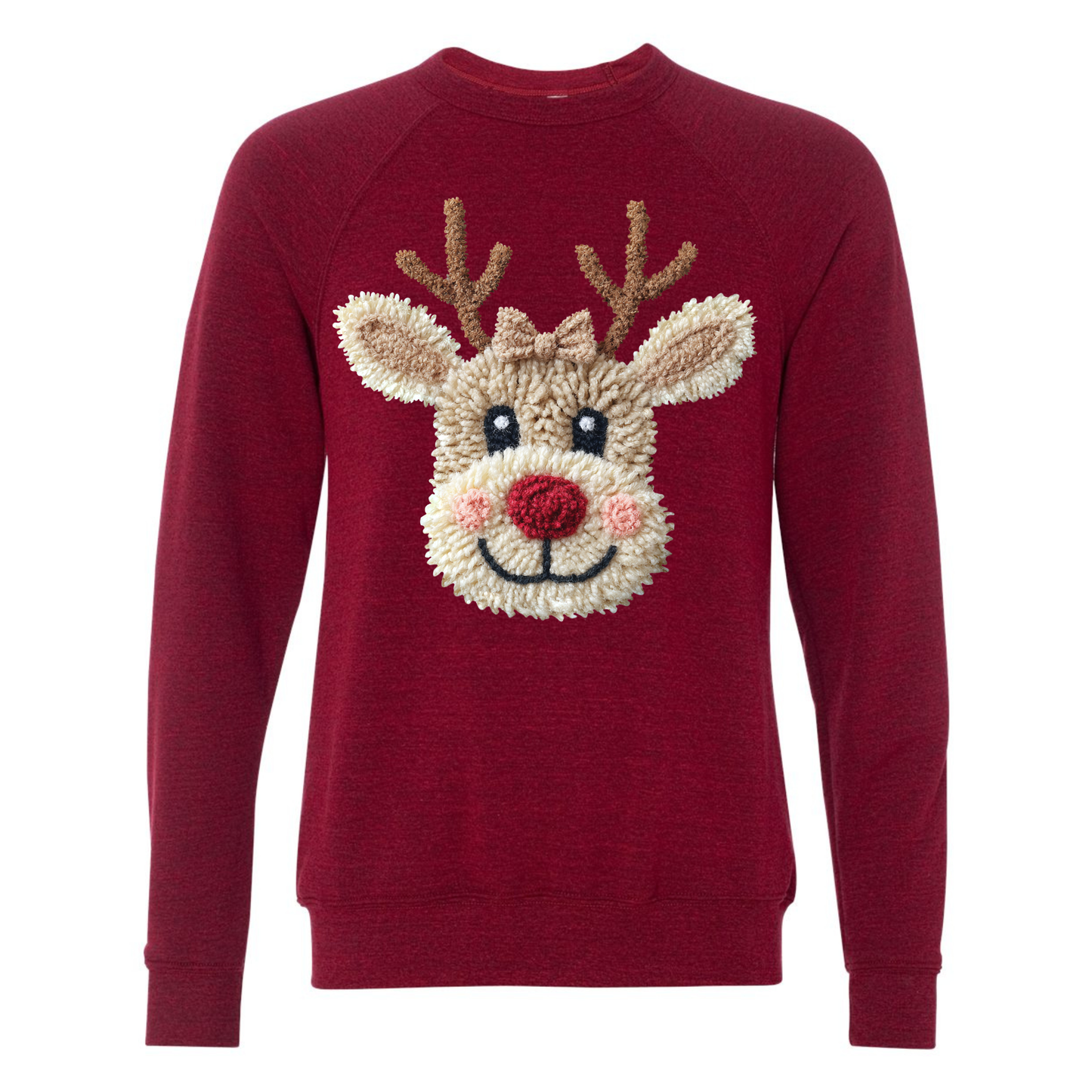 Cuddly Reindeer Cozy Sweatshirt