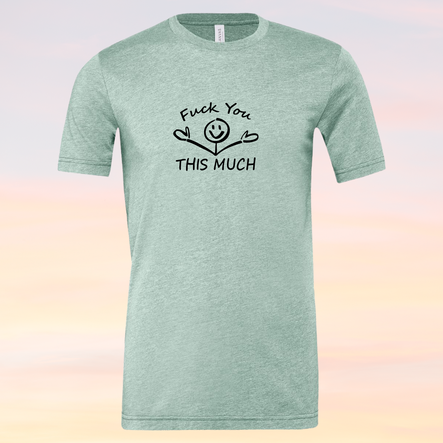 Fuck You This Much Funny Adult Shirt
