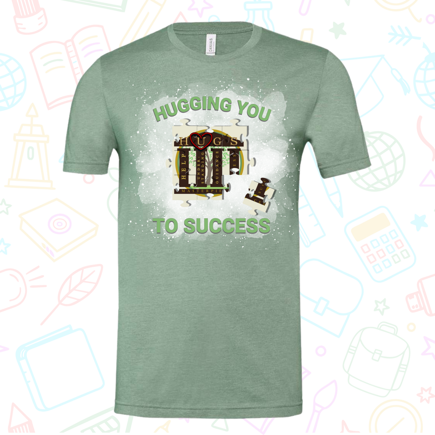 Hugging You To Success Crew Tee