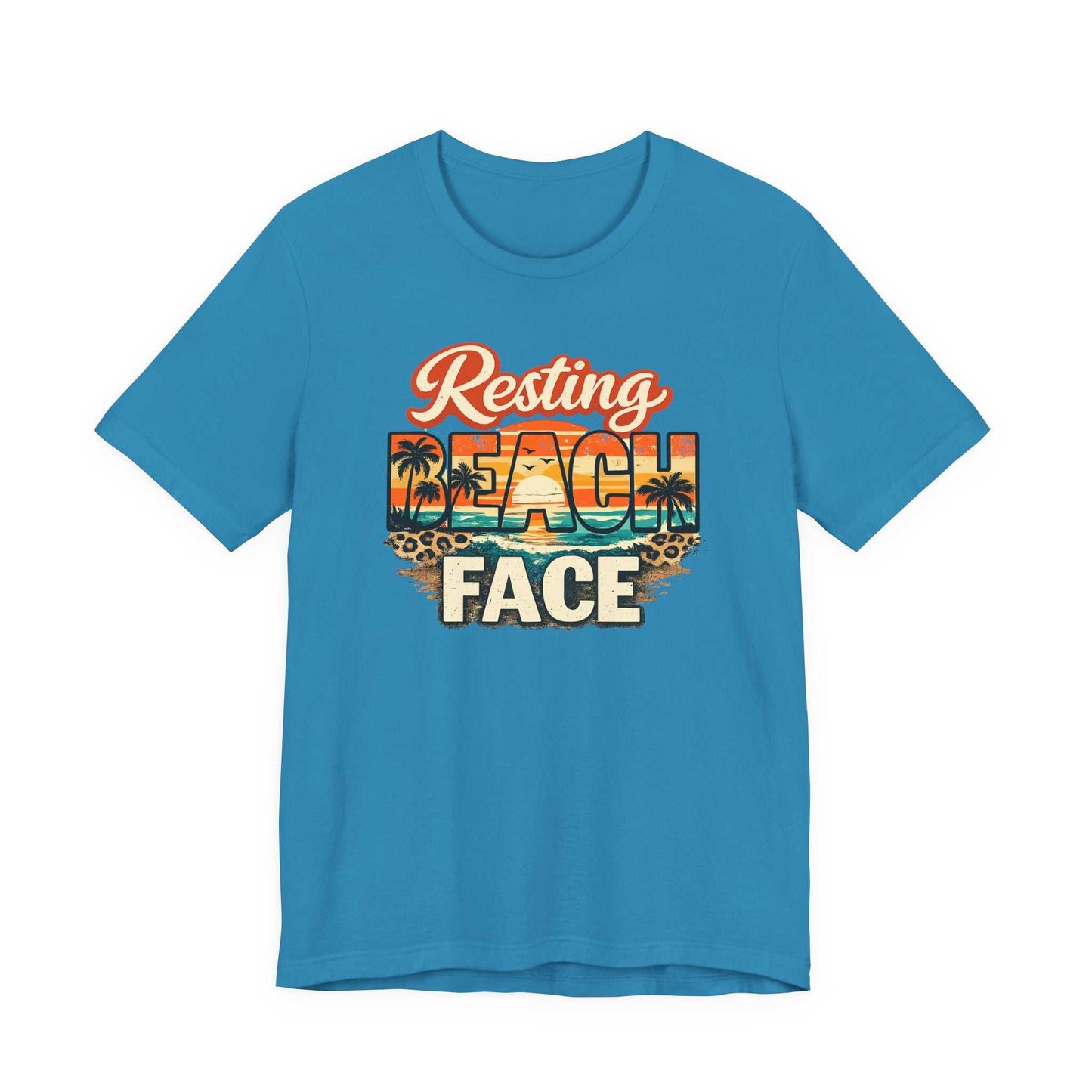 Unisex jersey short sleeve tee made of soft cotton with ribbed collar and tapered shoulders