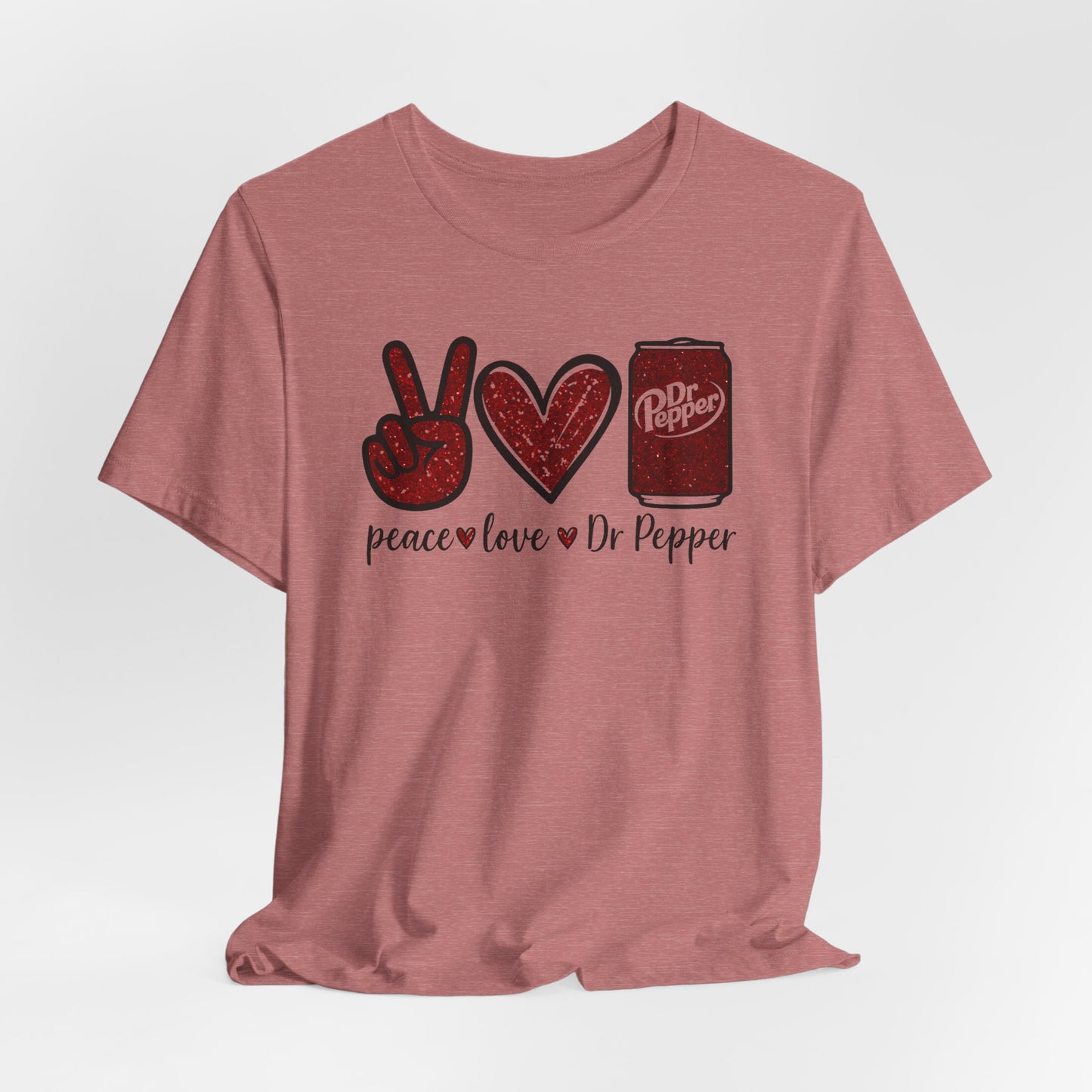 Peace Love Soda T-Shirt – Cute Graphic Tee for Soda Lovers