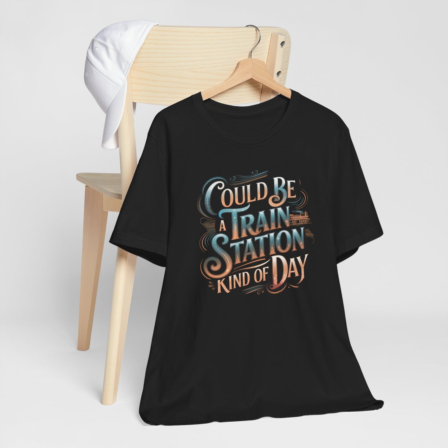 Could Be a Train Station Kind of Day Shirt – Funny Western Graphic Tee for Women