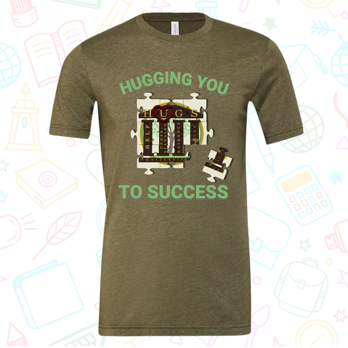 Hugging You To Success Crew Tee
