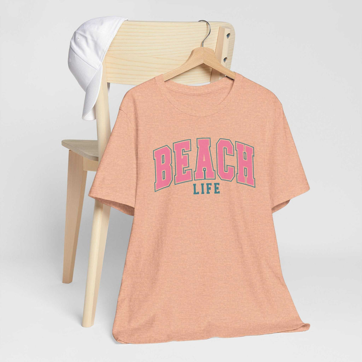 Beach Life Shirt - heather sunset