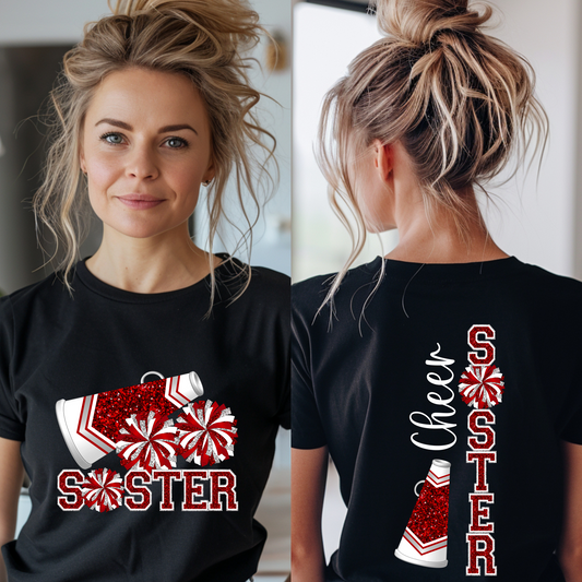 Cheer Sister Tee Shirt