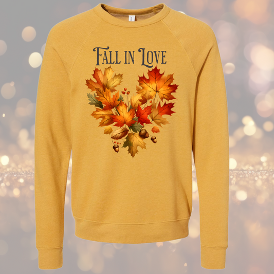 Fall in Love with Fall Leaves sweatshirt