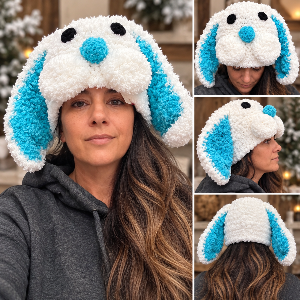 Handmade Super Soft & Cozy Bunny Hat