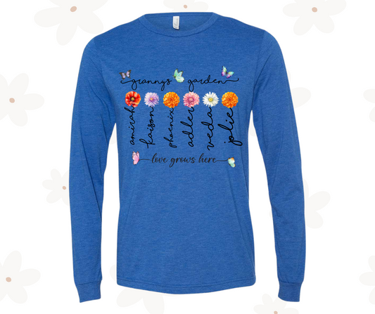 Granny's Garden Long-Sleeve Tee