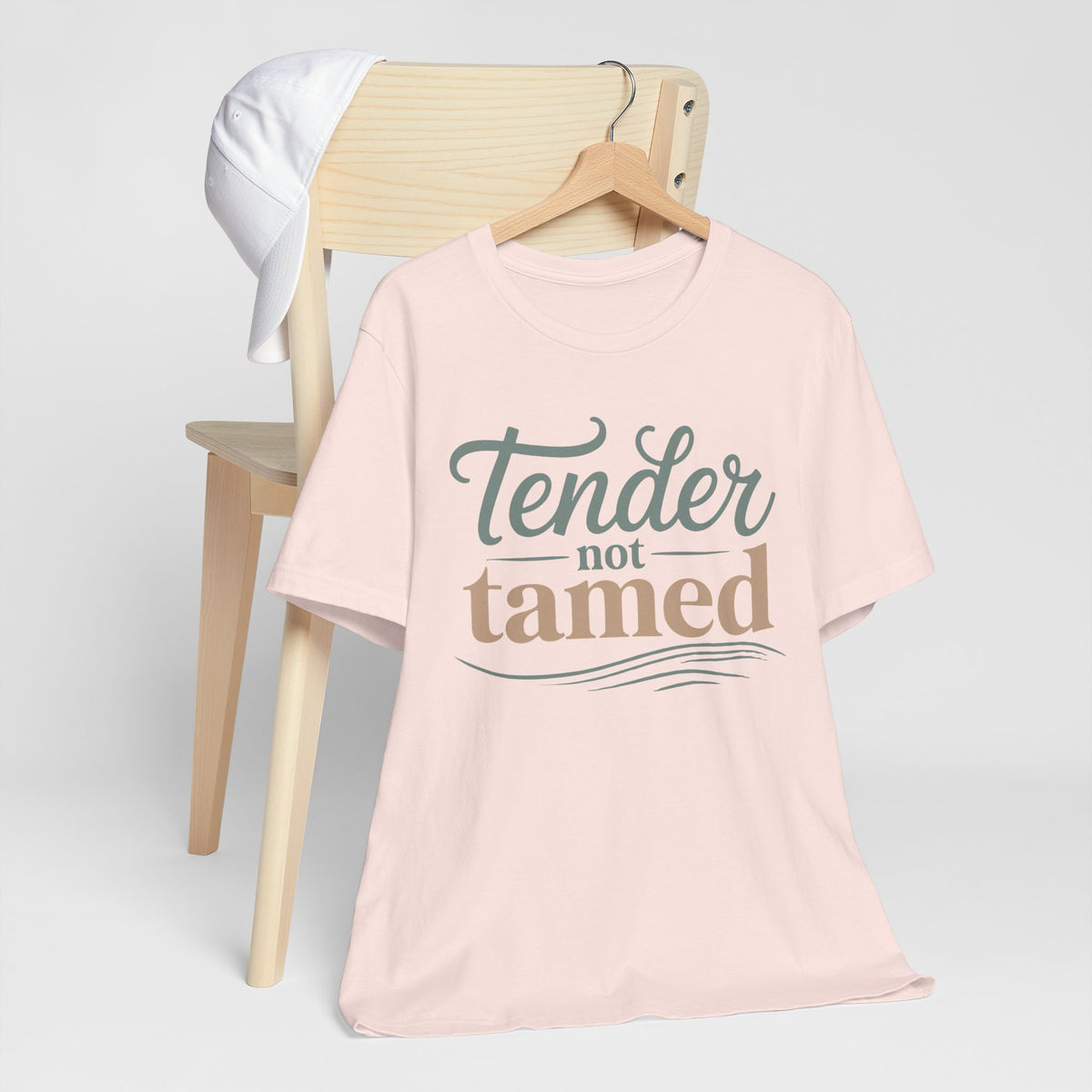 Tender Not Tamed Tee - soft pink