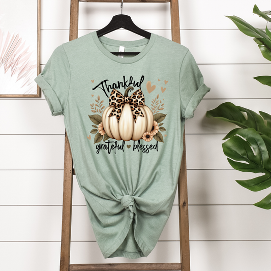 Thankful Greatful and Blessed Tee Shirt