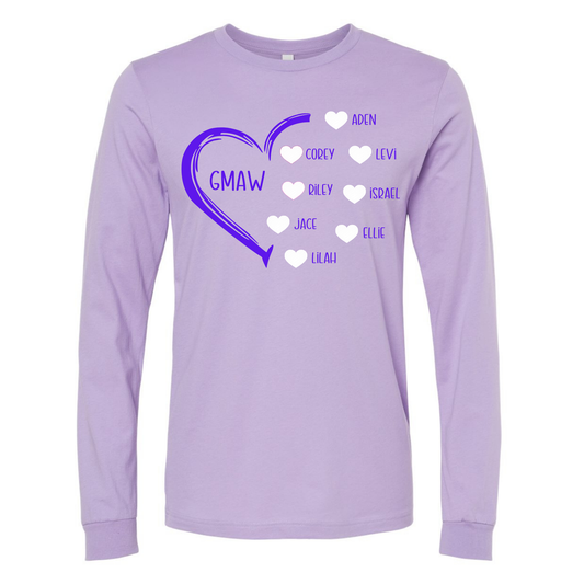 Long Sleeve Gmaw Shirt
