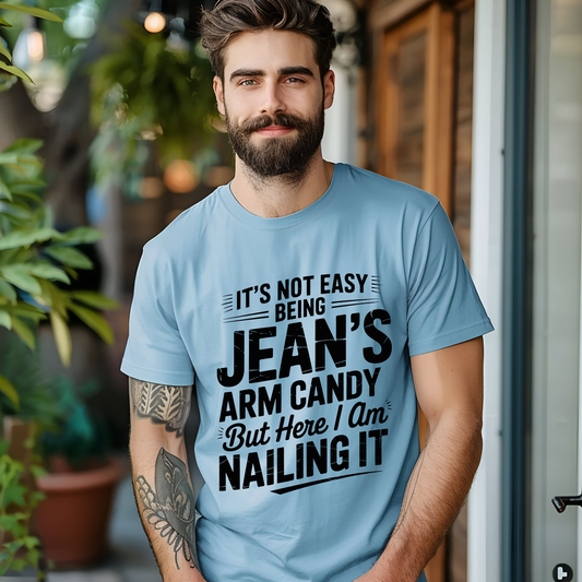 Jean’s Arm Candy — Nailing It!” Tee