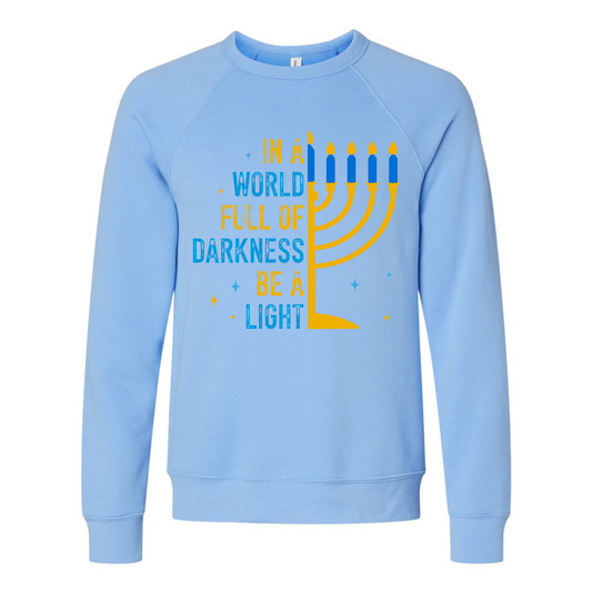 Be a Light Hanukkah Inspiration Sweatshirt