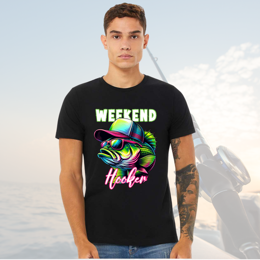 Weekend Hooker Funny Fishing Shirt