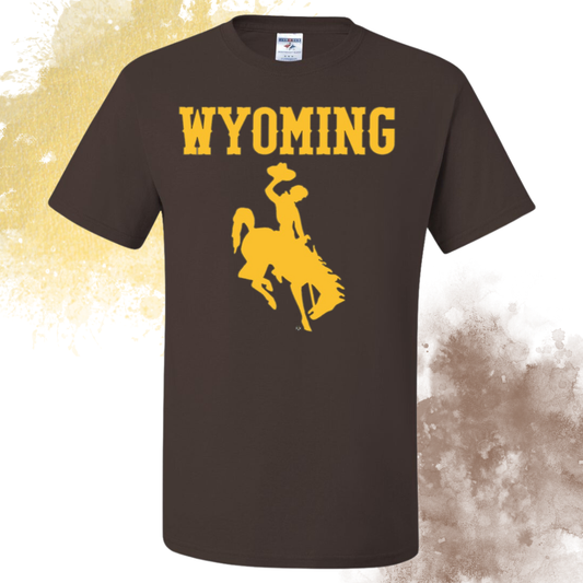 Wyoming Cowboy Adult Shirts