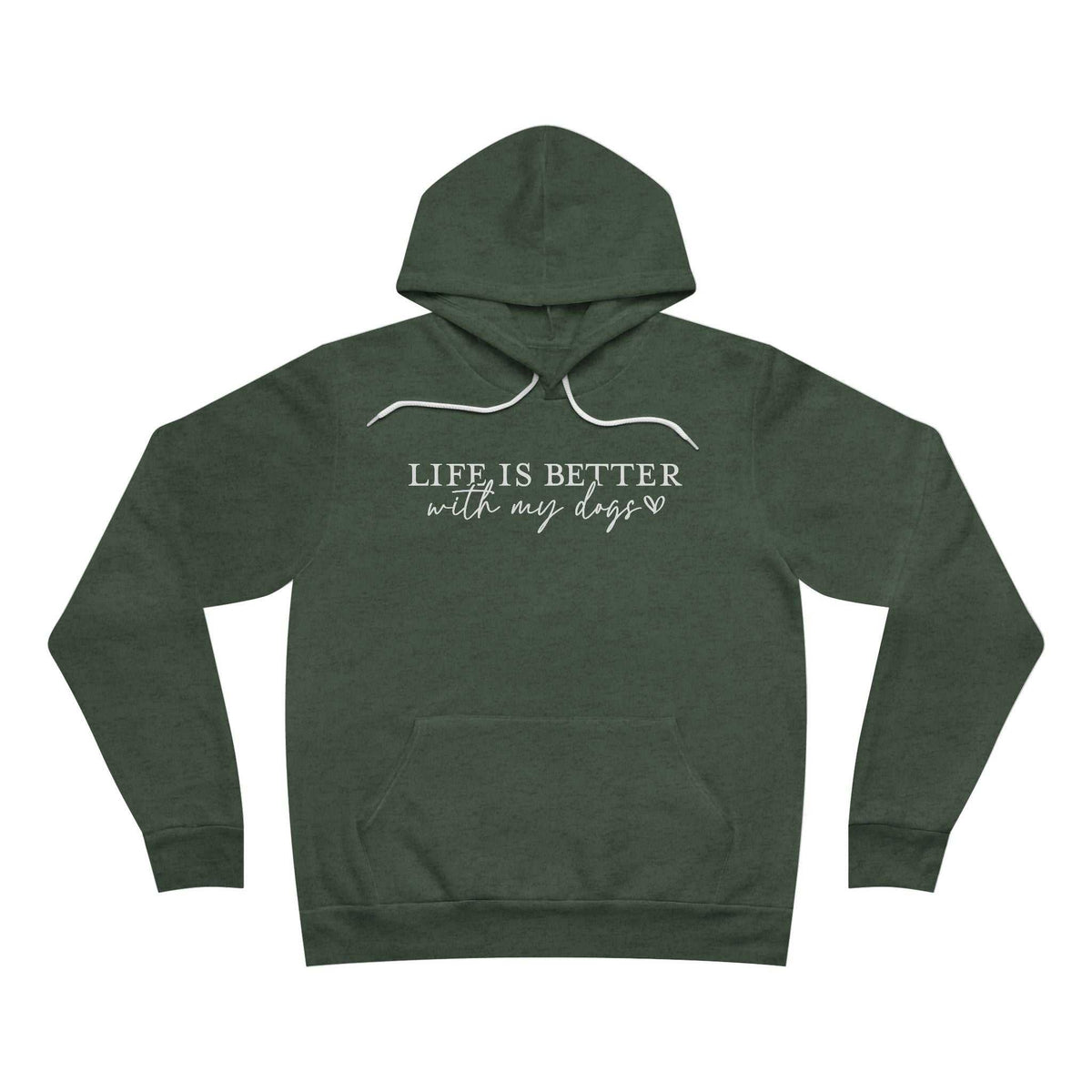 Life Is Better With My Dogs Hoodie | Dog Mom Tshirt