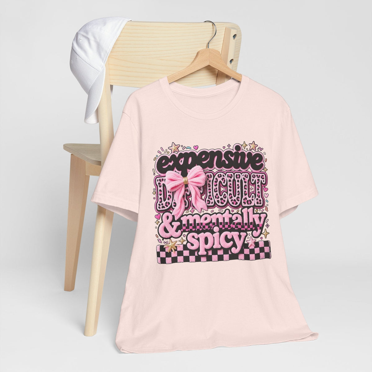 mentally spicy shirt - pink