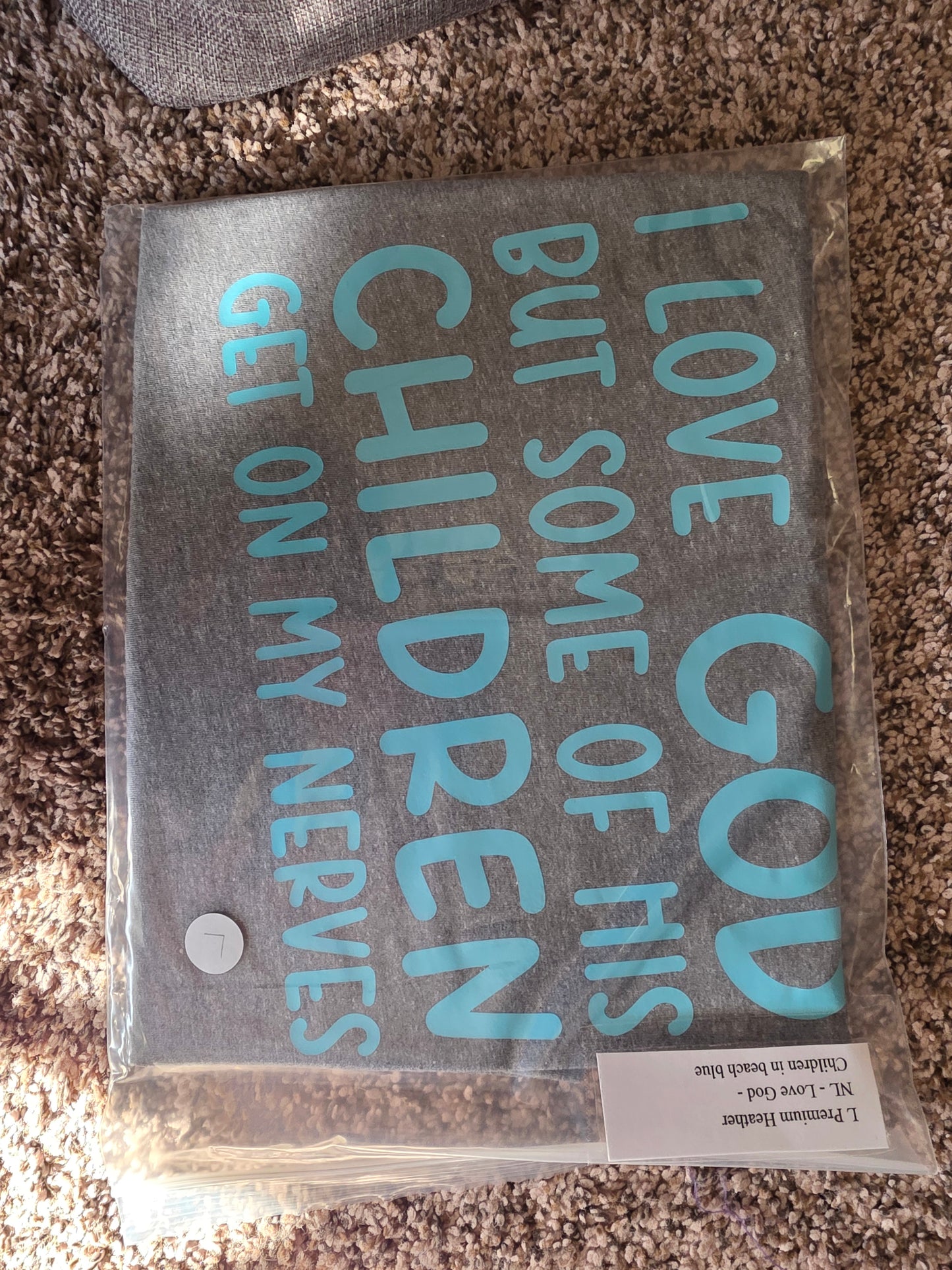 I love God but some of his children get on my nerves Tee Shirts