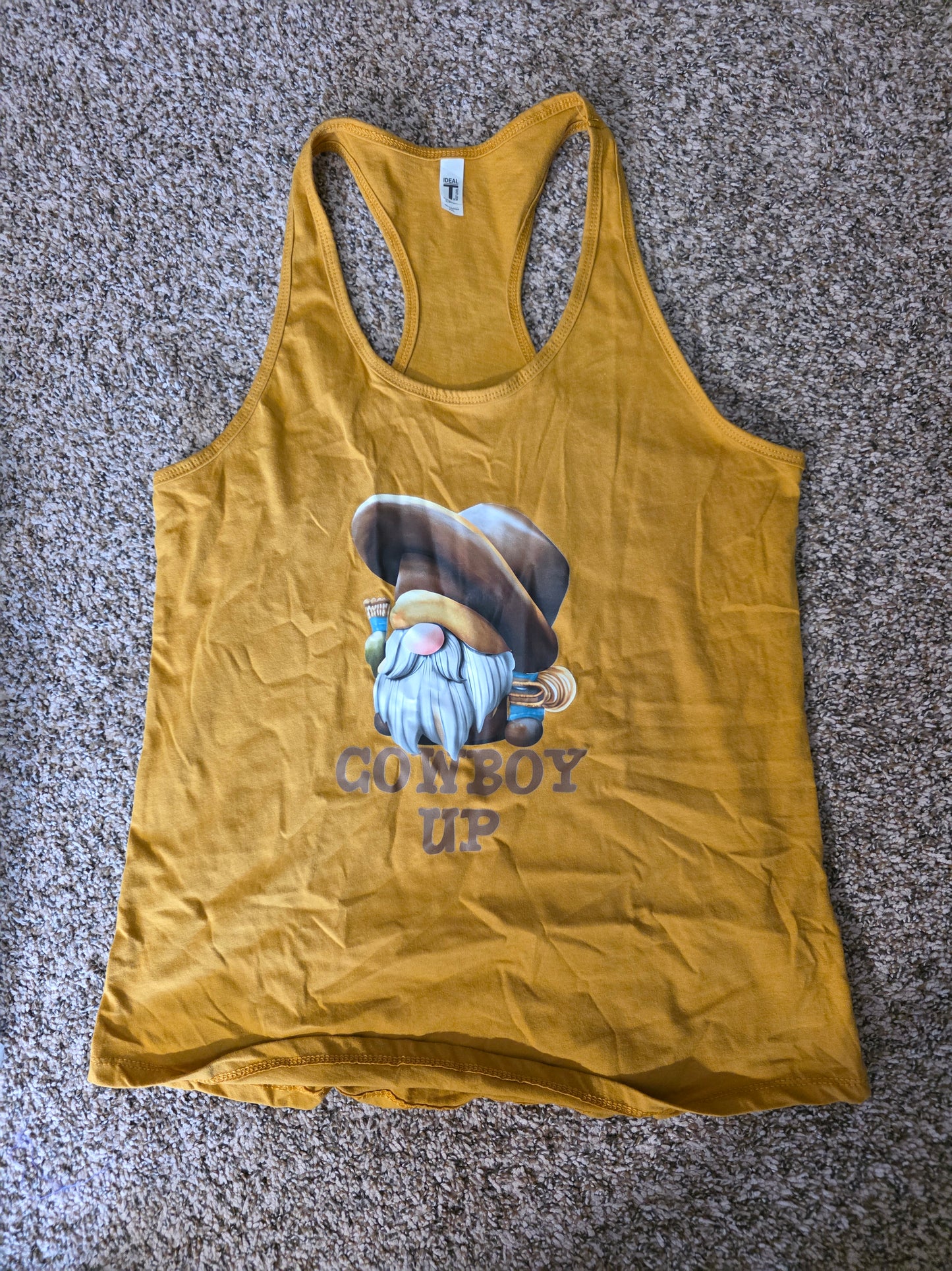 Cowboy up women's tank top 2xl