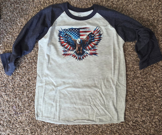 American eagle youth baseball shirt - Small